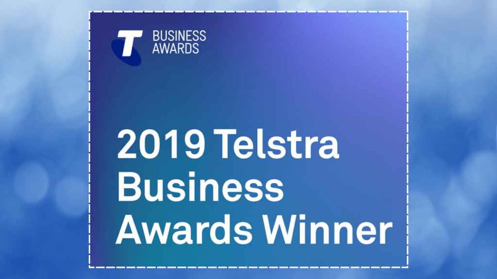 2019 Telstra Business Award Winner