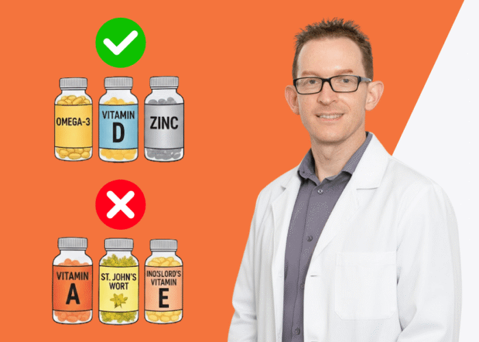 Supplements to Take — and Avoid — While on Isotretinoin (Roaccutane)