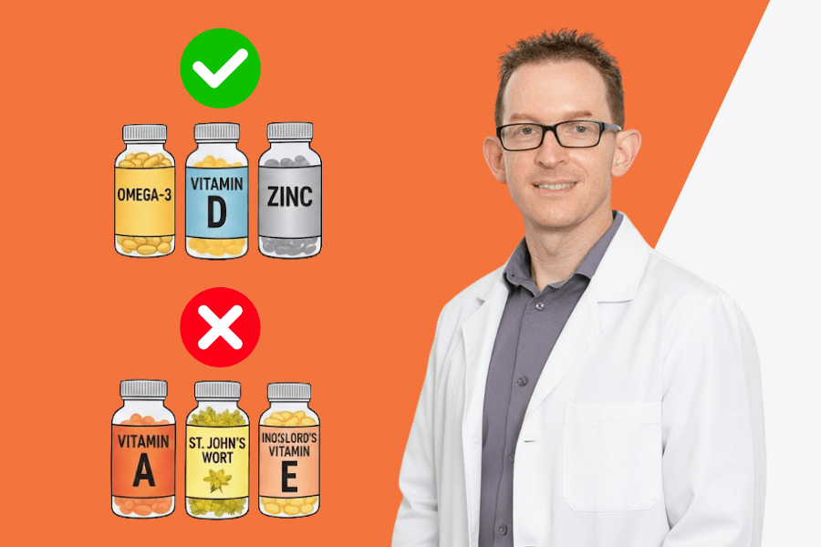 Supplements to Take — and Avoid — While on Isotretinoin (Roaccutane)