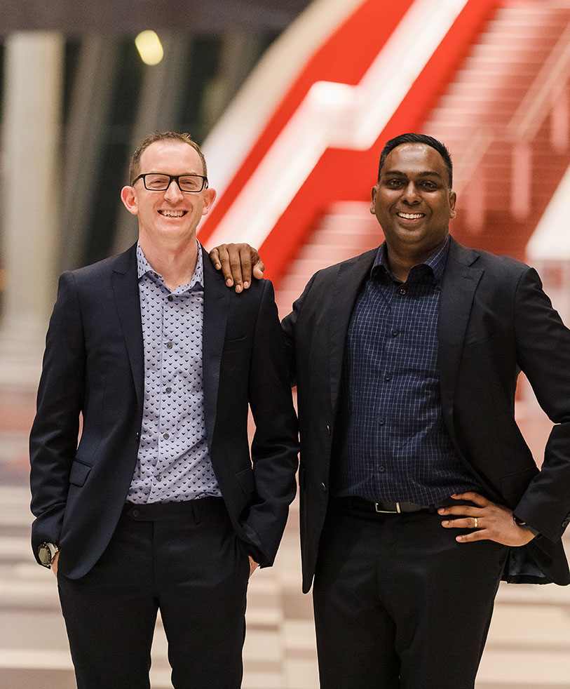 Dermo Direct founders Dr Ross and Dr Tilakaratne